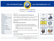 Tablet Screenshot of ilplaw.com